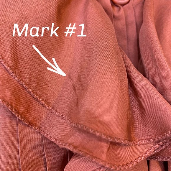 J Crew Frances Ruffle Silk Cami Sleeveless Blouse Top Salmon Pink /Orange Size 4 - Picture 4 of 7